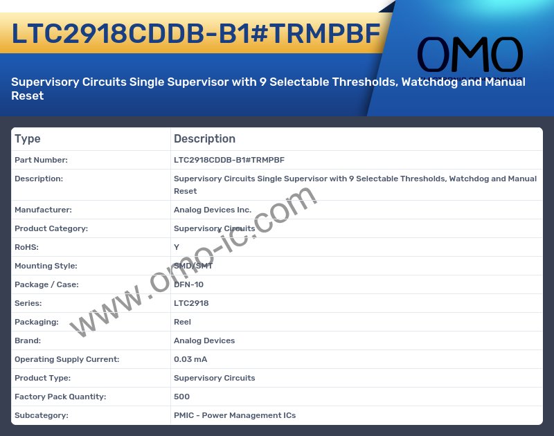 LTC2918CDDB-B1#TRMPBF