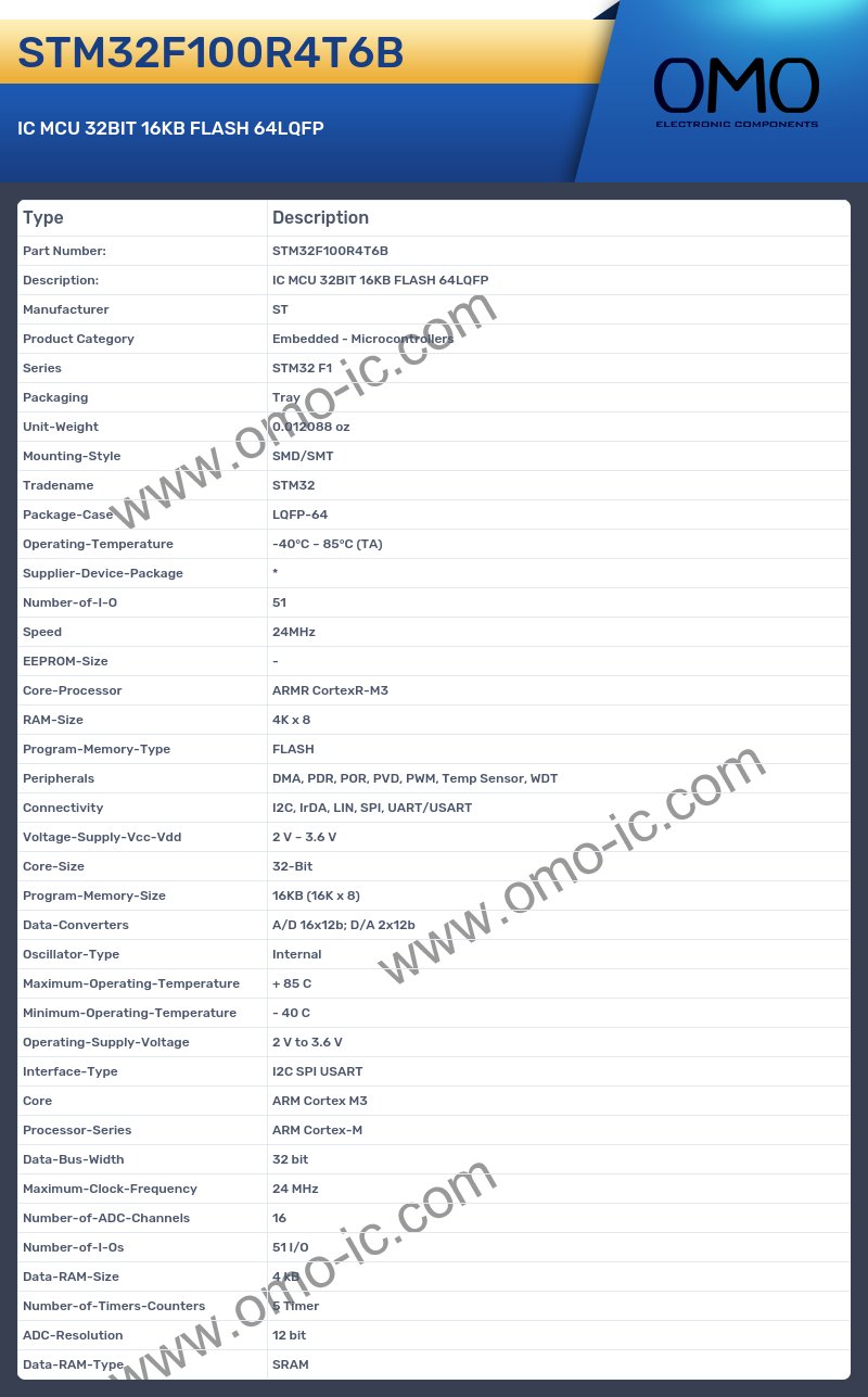 STM32F100R4T6B