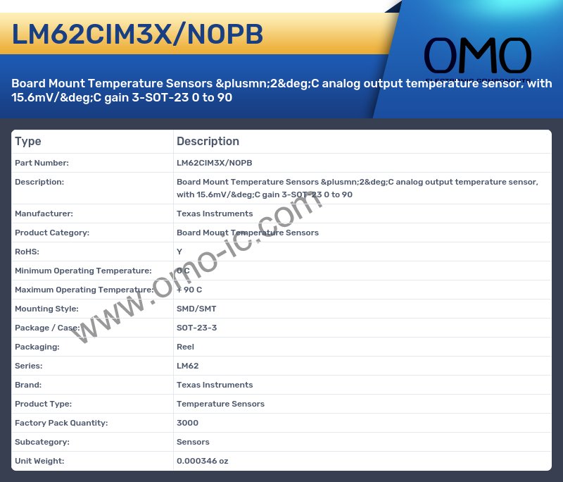 LM62CIM3X/NOPB