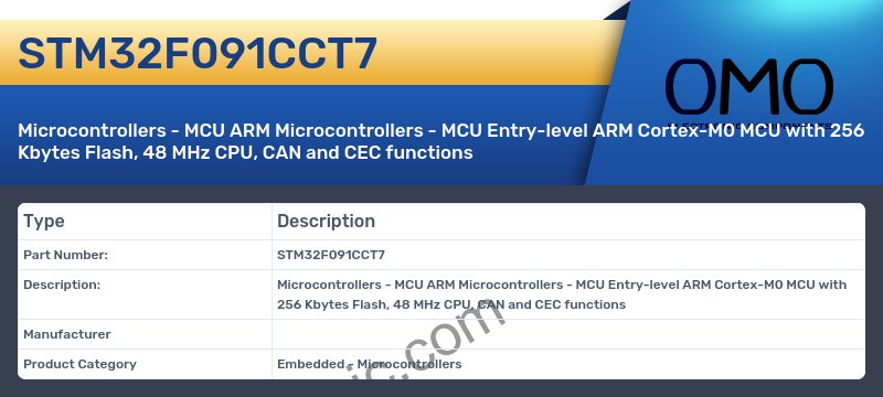 STM32F091CCT7