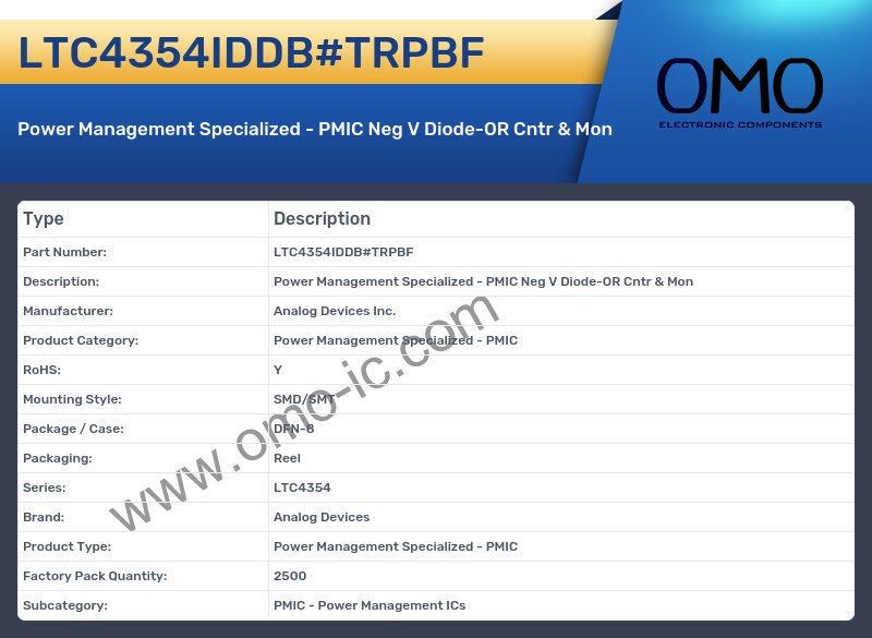 LTC4354IDDB#TRPBF