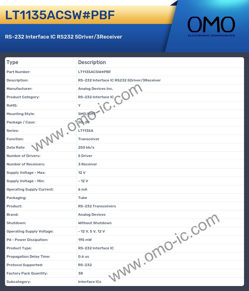 LT1135ACSW#PBF