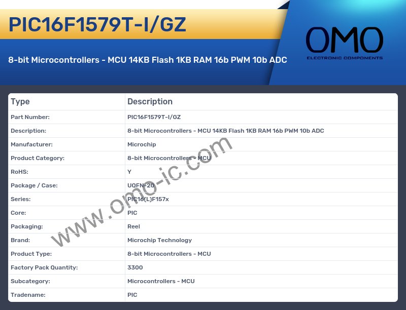 PIC16F1579T-I/GZ