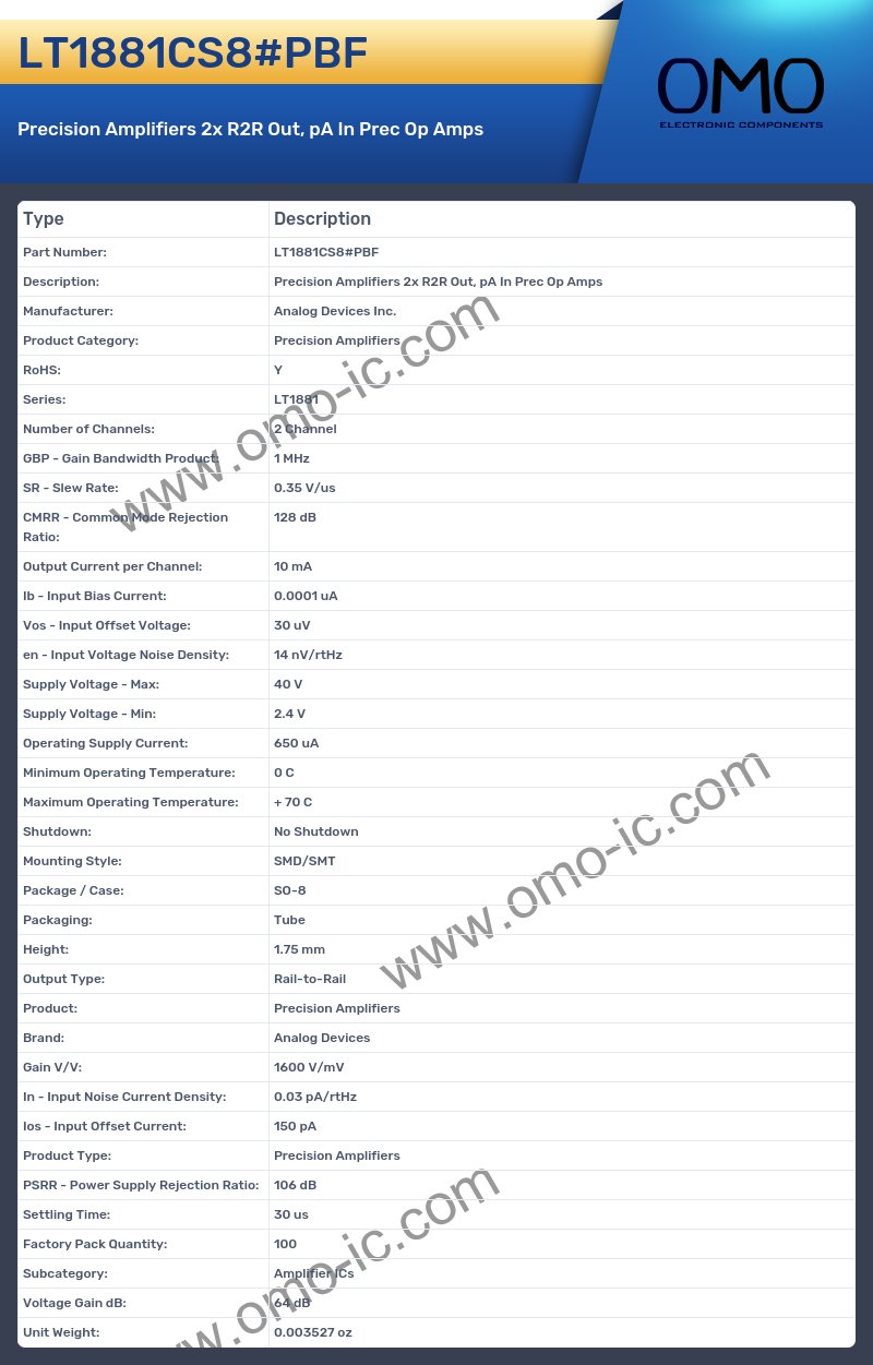 LT1881CS8#PBF