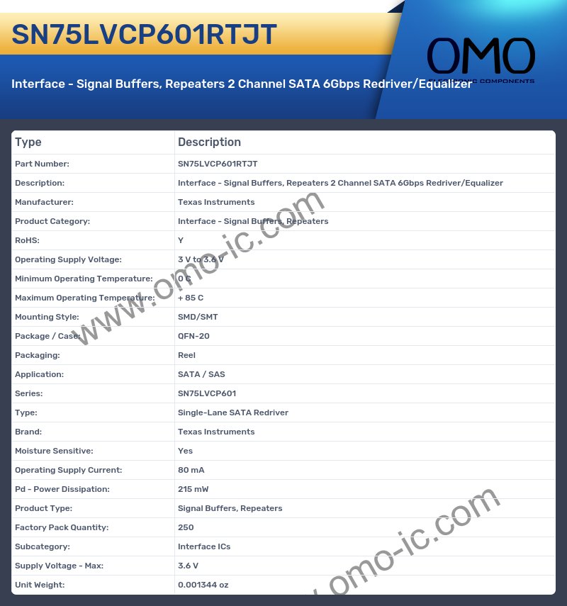 SN75LVCP601RTJT