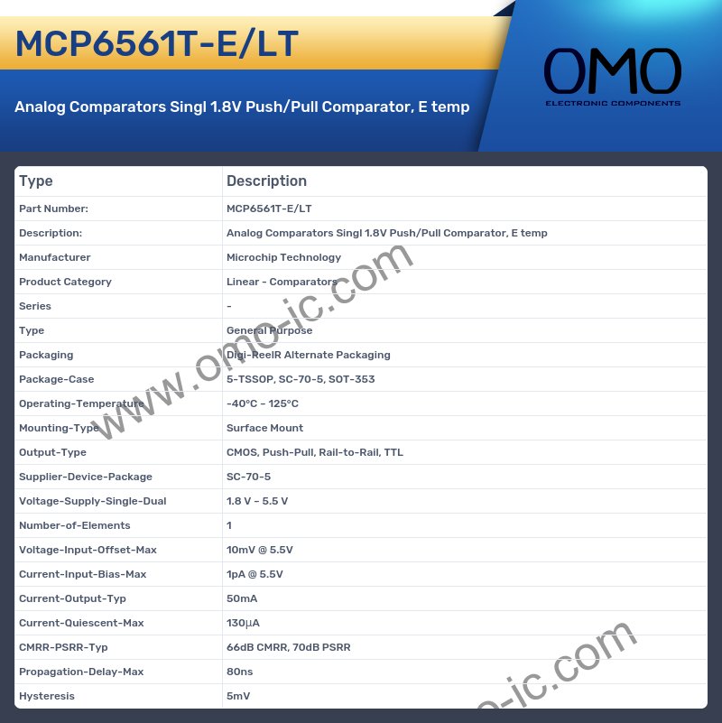 MCP6561T-E/LT