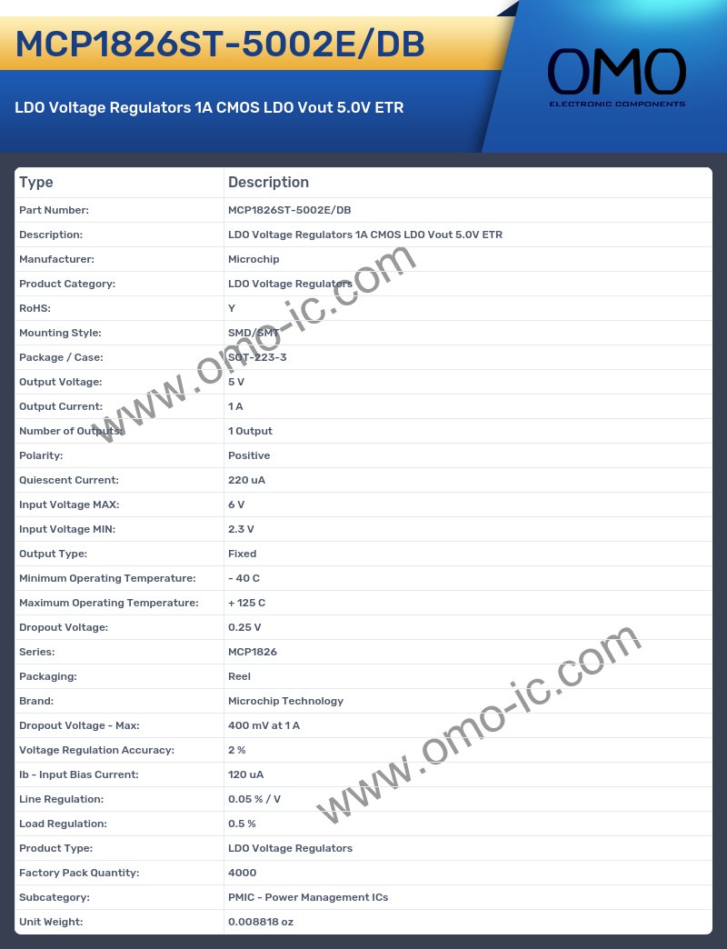 MCP1826ST-5002E/DB