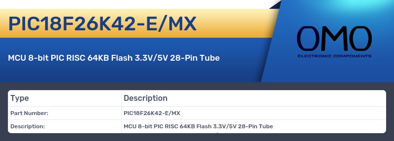 PIC18F26K42-E/MX