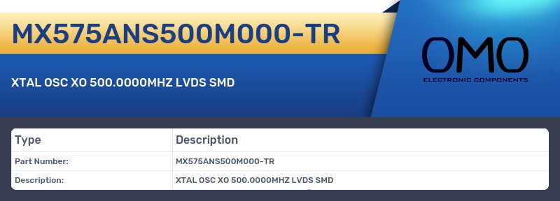 MX575ANS500M000-TR