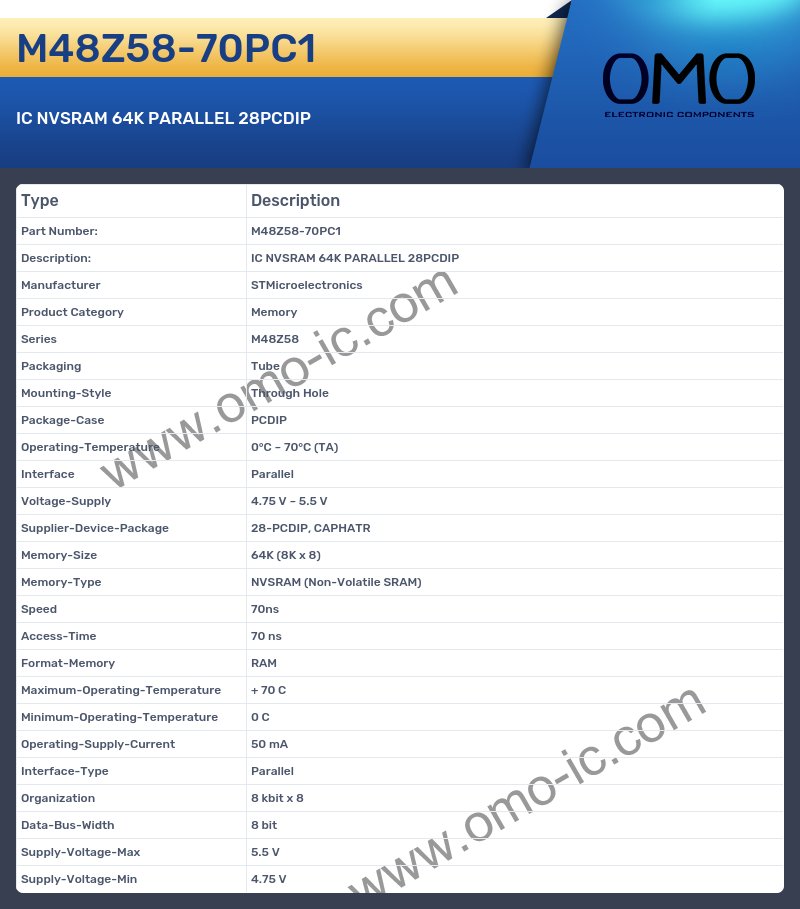 M48Z58-70PC1