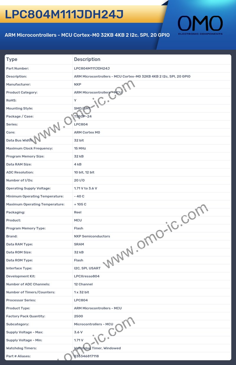 LPC804M111JDH24J