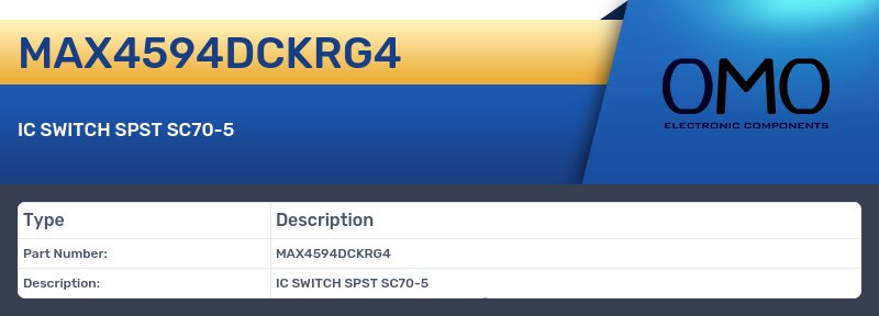 MAX4594DCKRG4