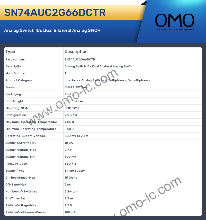 SN74AUC2G66DCTR