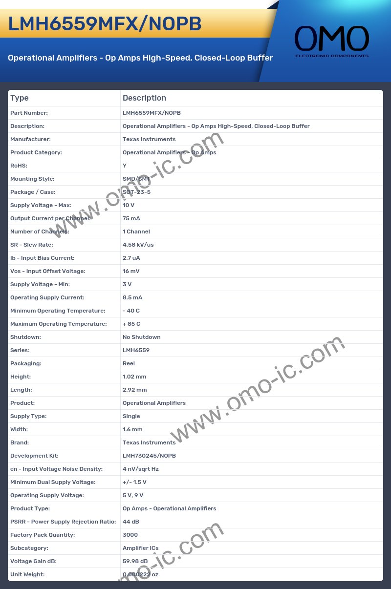 LMH6559MFX/NOPB