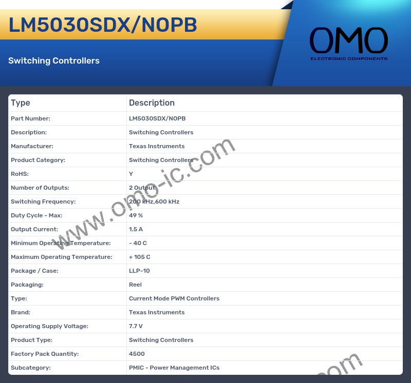 LM5030SDX/NOPB