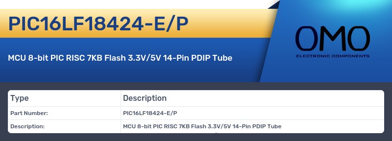 PIC16LF18424-E/P