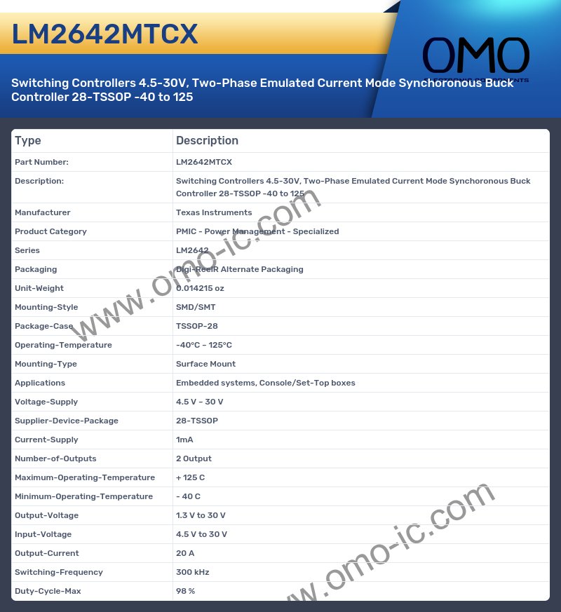 LM2642MTCX