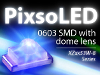 PixsoLED Domed Lens 0603 SMD LEDs