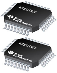 ADS131A02/04 Analog Front-End