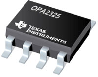 OPA2325 CMOS Operational Amplifiers