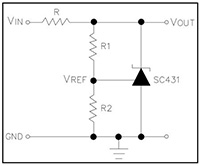 SC431MSKQTRT Adjustable Shunt Regulator