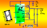 LT3740 Step-Down Controller for N-Channel MOSFET S