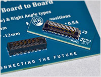 ER8 10⁺ Gbps 0.8 mm Pitch Board-to-Board Connector