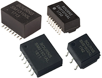 LAN 10/100 Base-T Transformers and BMS Signal Tran