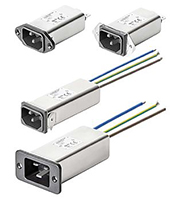 FN9255 Series RFI Filters with IEC Inlet C14 or C2