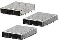 1x3 zSFP+ Cage Assembly
