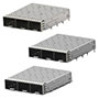 1x3 zSFP+ Cage Assembly